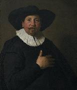 BACKER, Jacob Adriaensz. Portrait of a Man oil